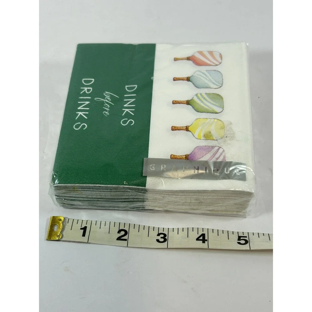 New 40 Paper Cocktail Napkins 